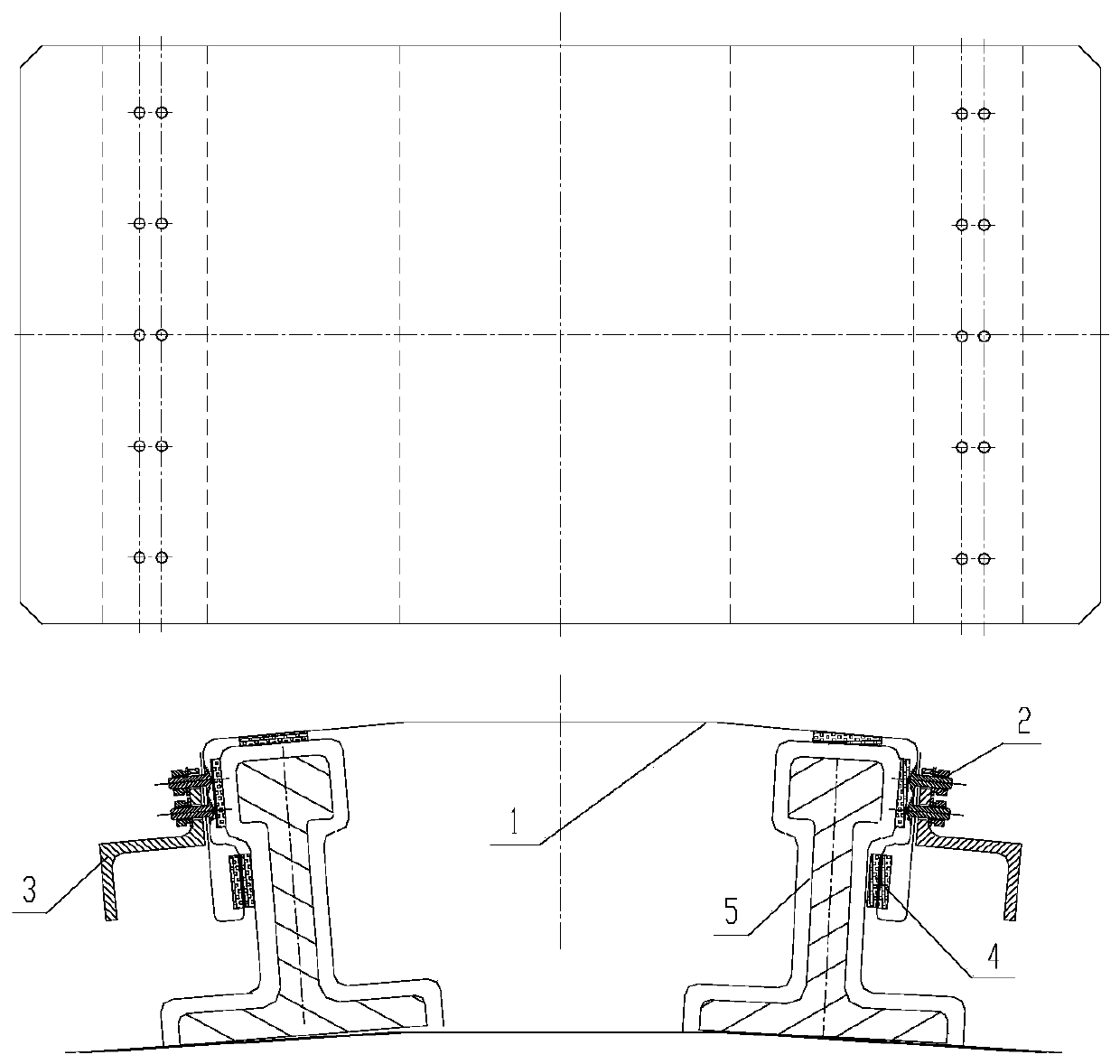 A cable release device for the rocket root bending moment monitoring system