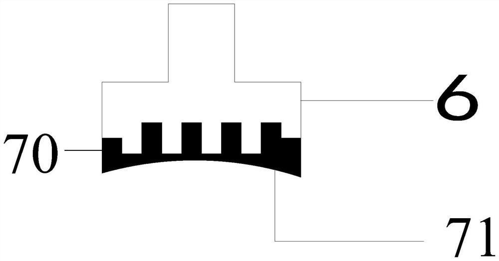 Winding type spiral line spoiler for restraining wind direction vibration of steel pipe tower web member