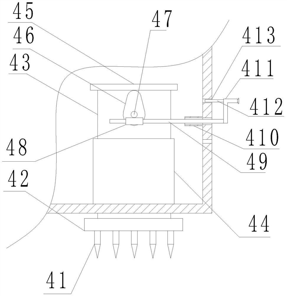 A straw returning device