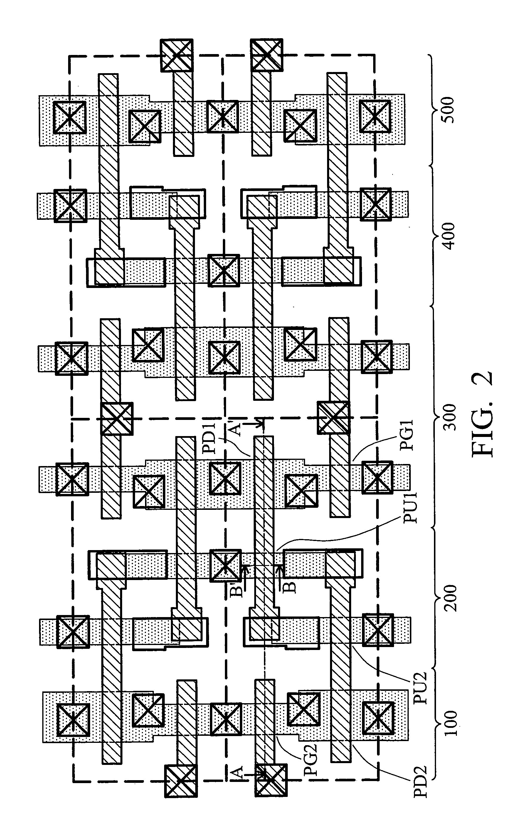 Partial FinFET memory cell