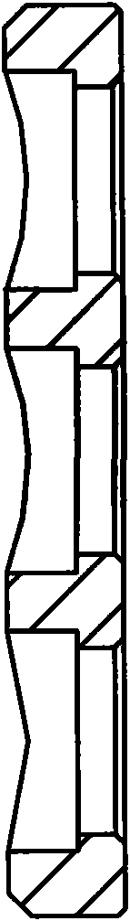 Four-way reversing valve and welding method for valve body component thereof