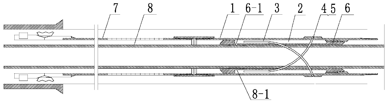 A jet self-propelled multi-branch slimhole completion tool and its operation method