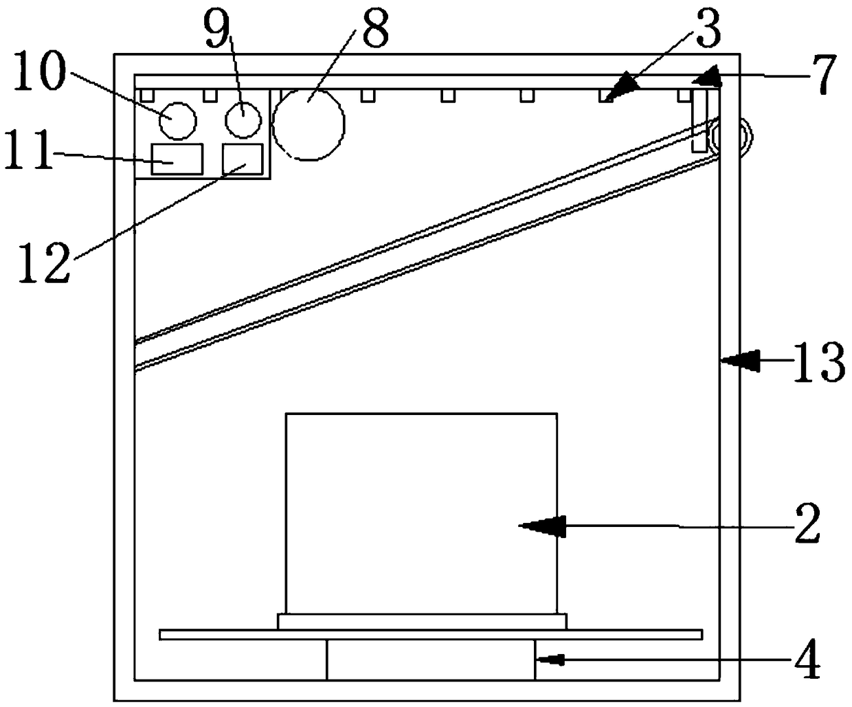 Special-shaped workpiece detection device