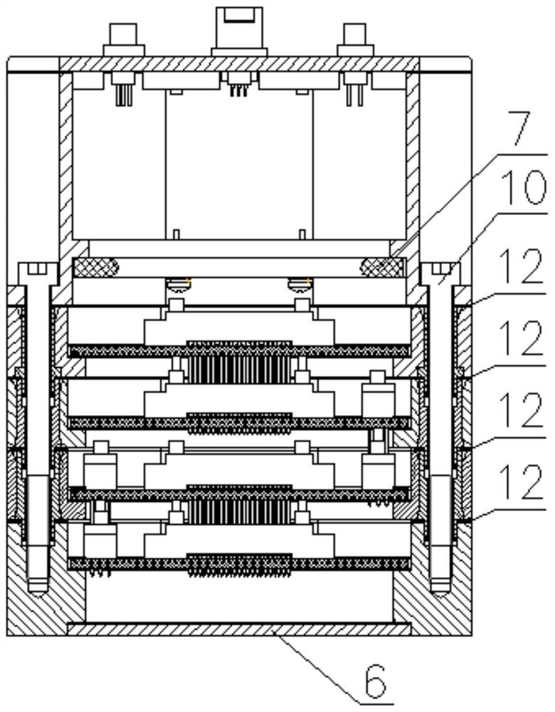 A small data recording device and assembly method based on stack design