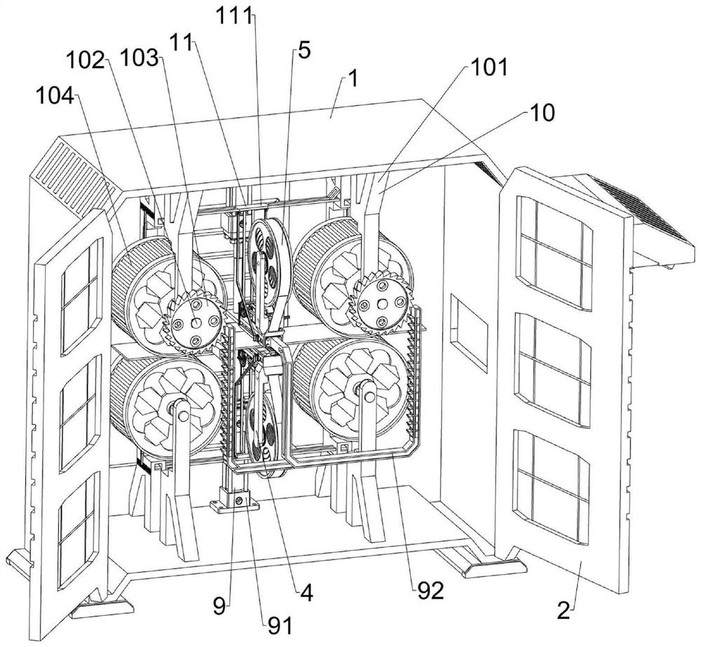 Off-line rubberizing machine