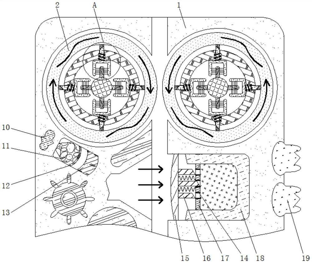 Cloth air permeability detection device for clothing manufacturing