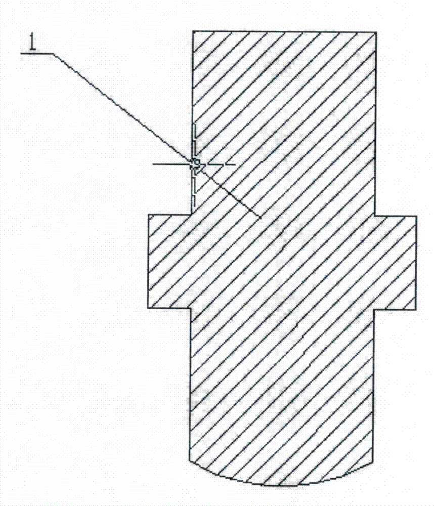 Method for preparing gradient nano-structure on surface of metal material