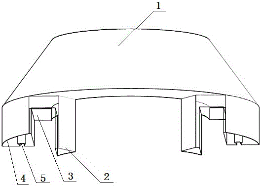 Portable single cross-arm pole anti-bird placeholder