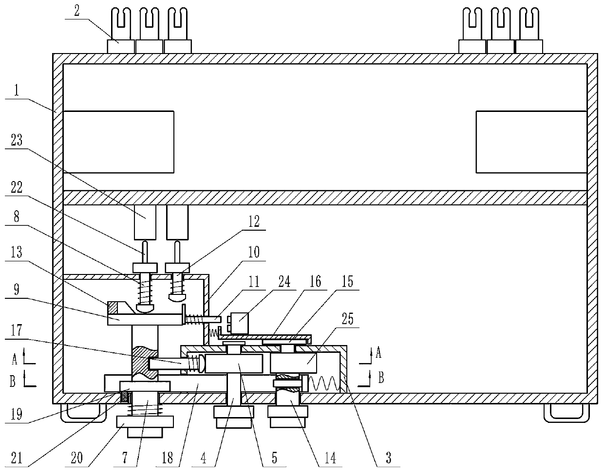 A gcs type low voltage withdrawable switchgear