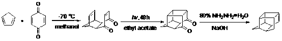 Methyl pentacyclic undecanedione synthesis method