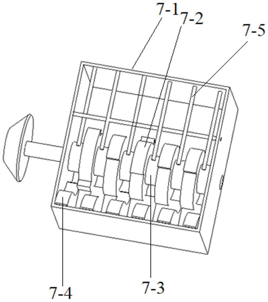 Lime kiln tumor breaking machine device in underground circulating soda ash preparation