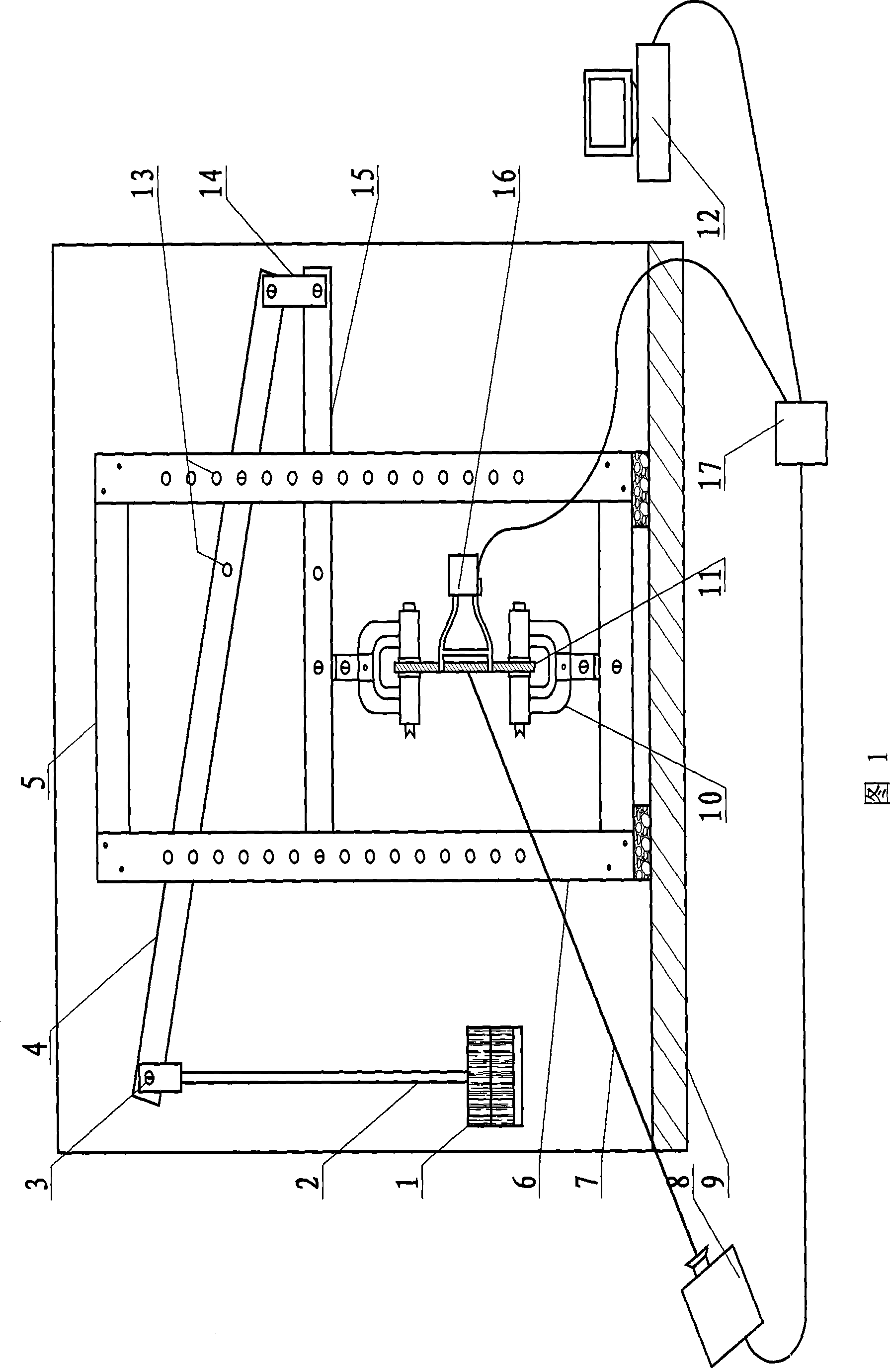 Aging test method and apparatus under wet, heat and power multiple-field coupling