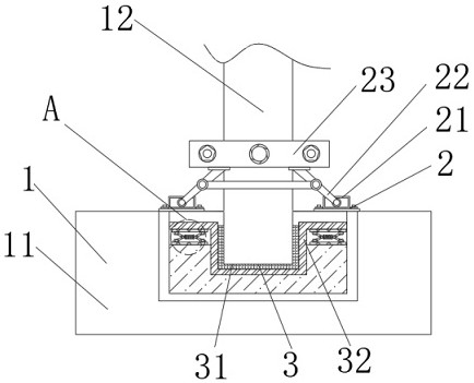 Anti-seismic reinforcing method for building foundation