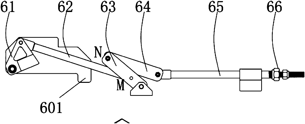 A mechanically controlled linkage door access way device and an access method