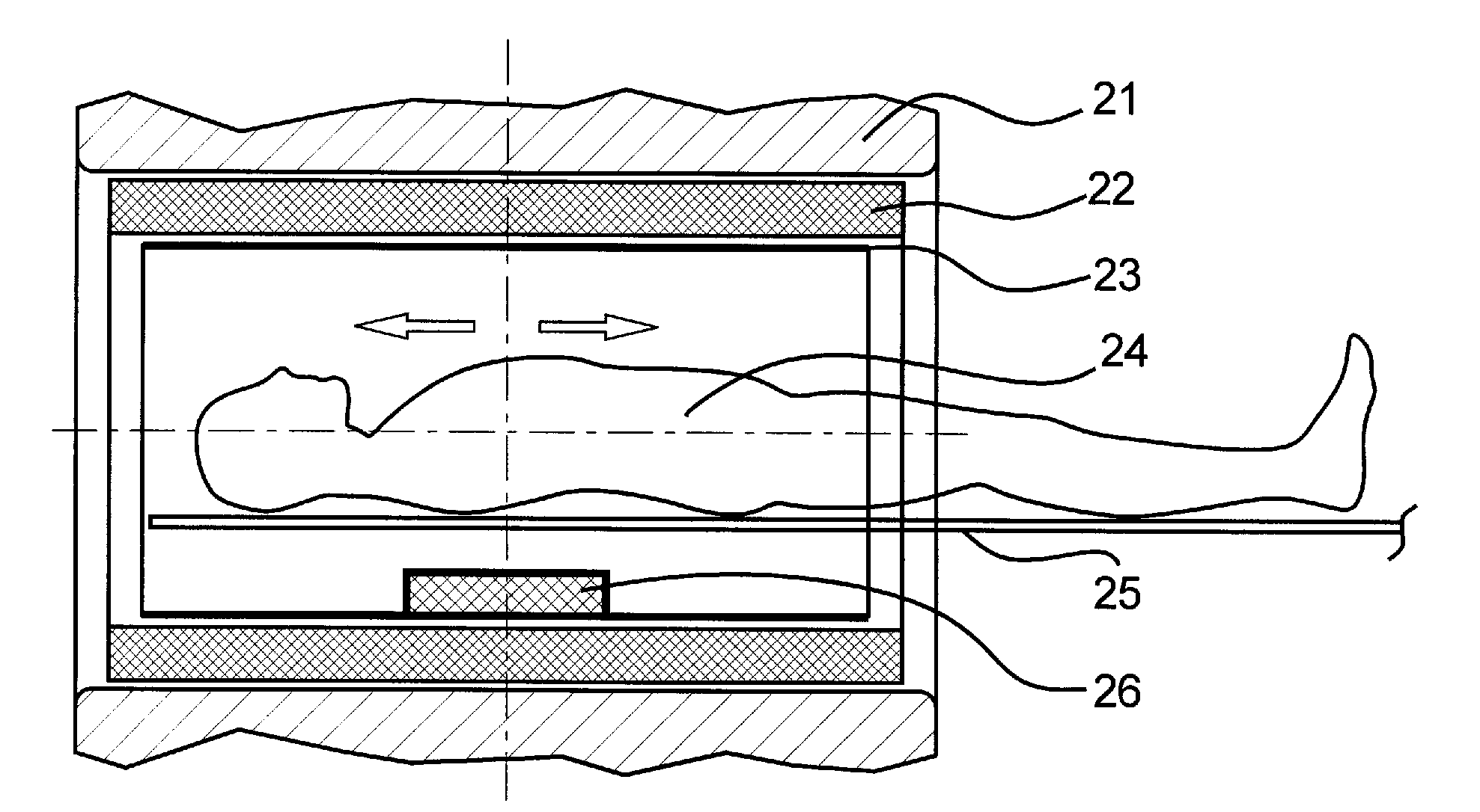 Magnetic resonance imaging apparatus for scanning the spine