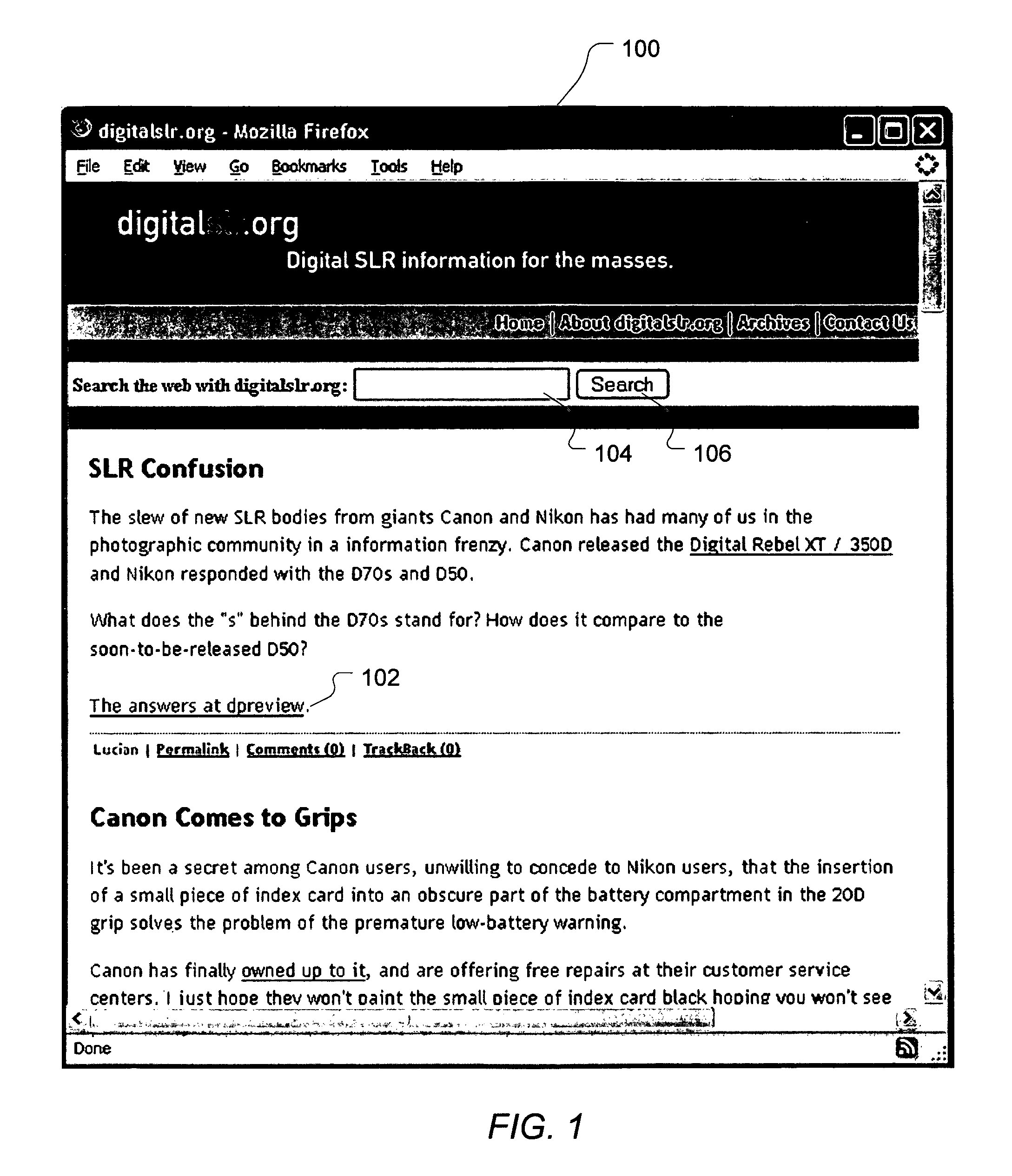 Detecting spam related and biased contexts for programmable search engines