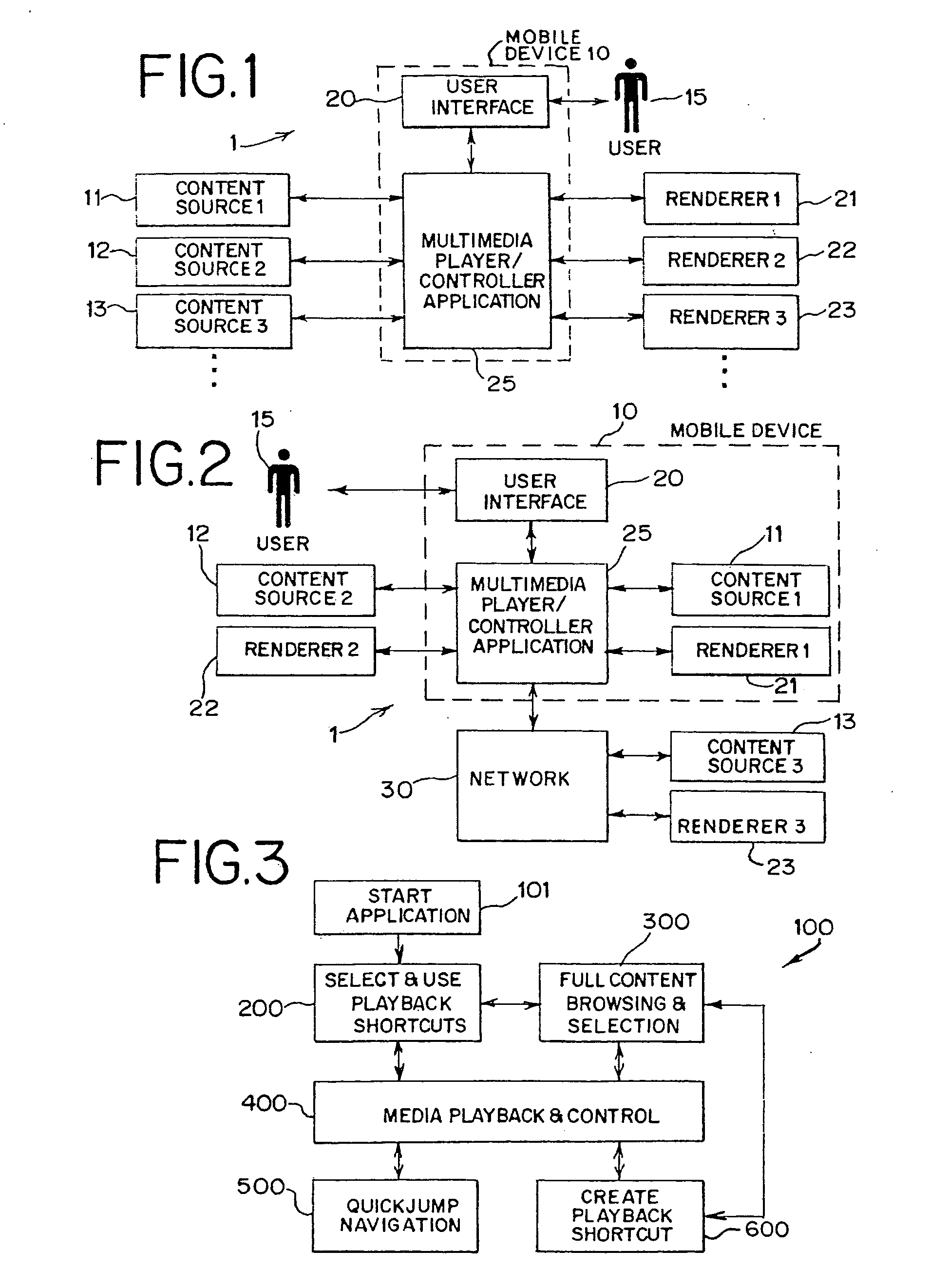 System and method for browsing, selecting and/or controlling rendering of media with a mobile device