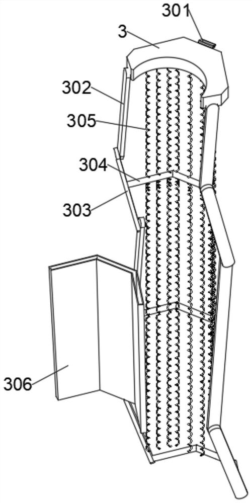 Knee joint rehabilitation instrument for the elderly