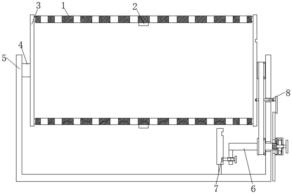 Placement equipment for test tubes in clinical laboratory