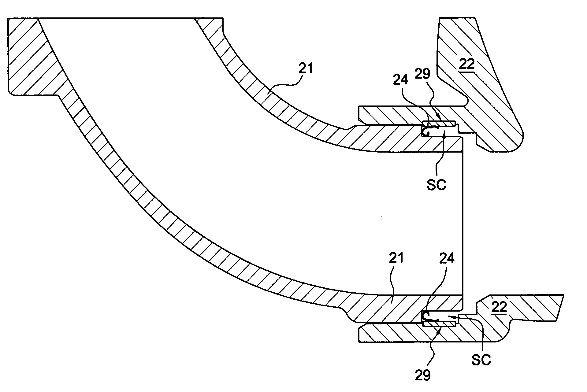 Exhaust system slip joint