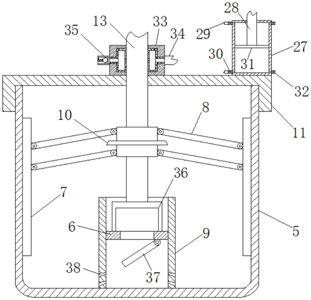 Mixing and stirring equipment for food scientific experiment and use method thereof