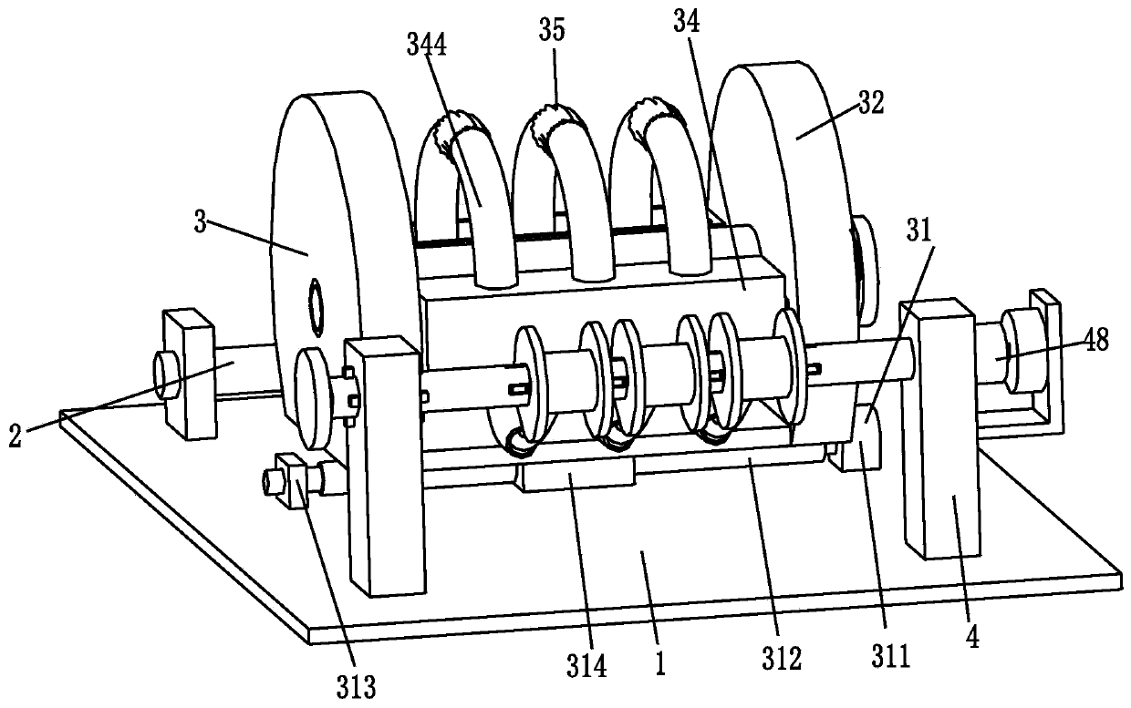 Yarn winding device and yarn winding process