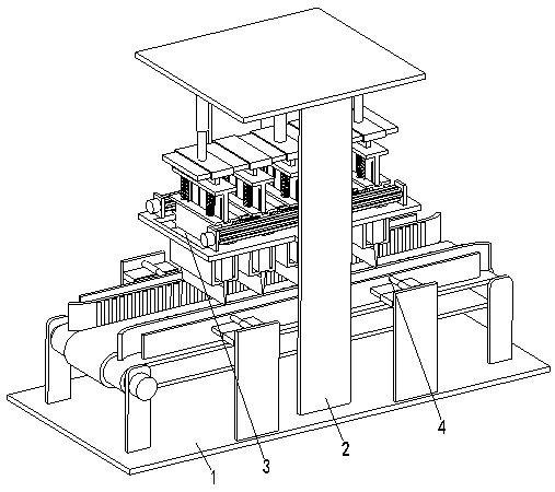 A kind of rubber automatic cutting equipment and rubber automatic cutting method