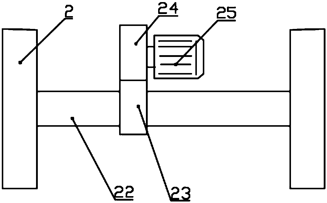 Uniform-feeding agricultural fertilizing apparatus