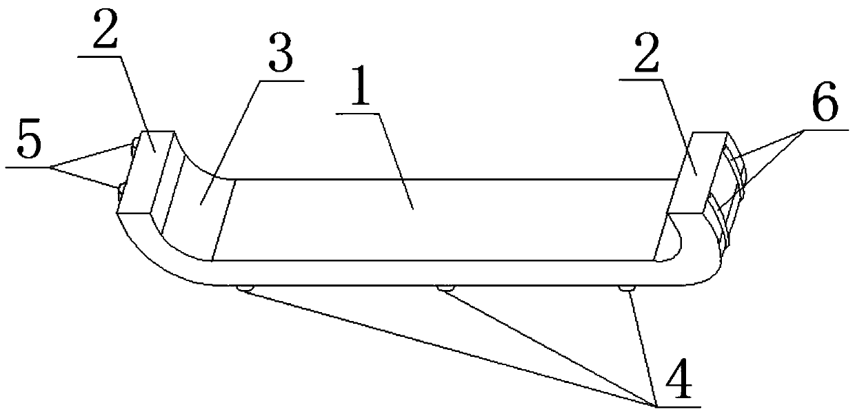 Magnetic strip for electromagnetic oven