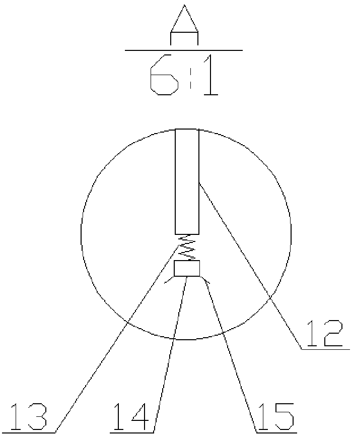 Grinding device for outer wall of petroleum screen pipe