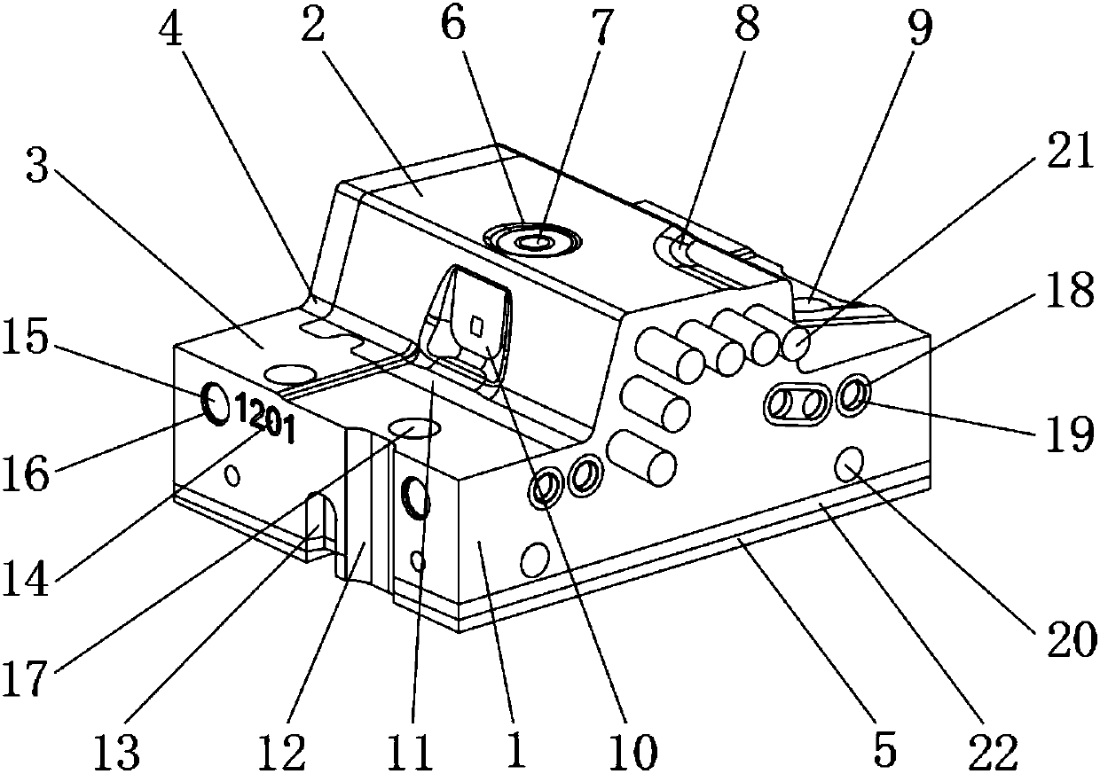 Thermal forming insert for stamping die