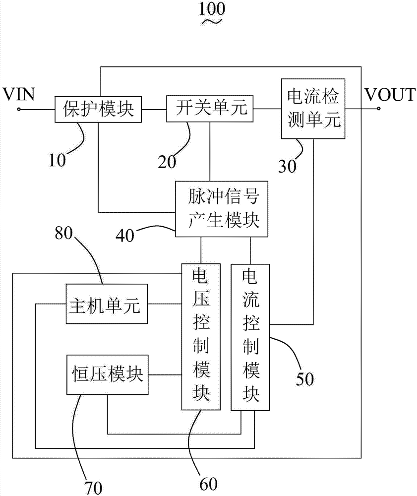 Battery charging control circuit