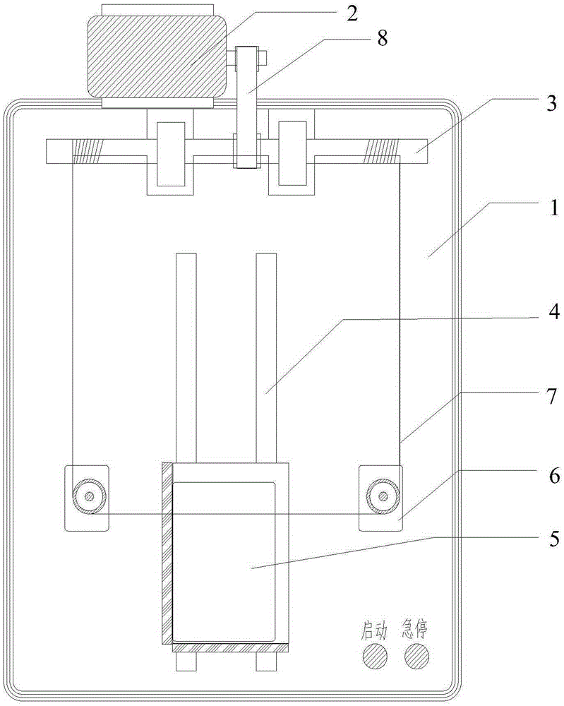 A dismantling device and dismantling method for a touch screen and a liquid crystal display