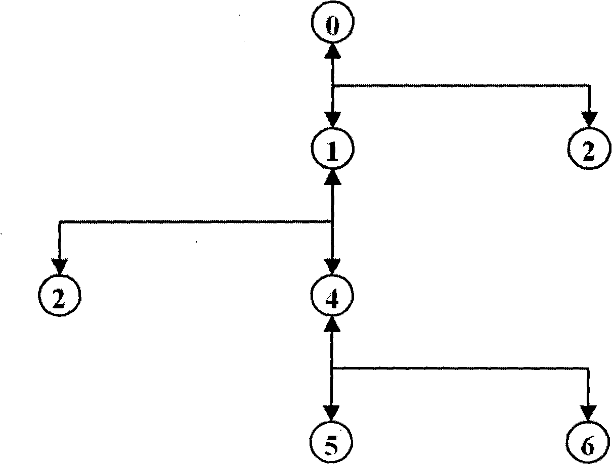 Networking topologic structure of fleet formation and design method for combined multi-address system