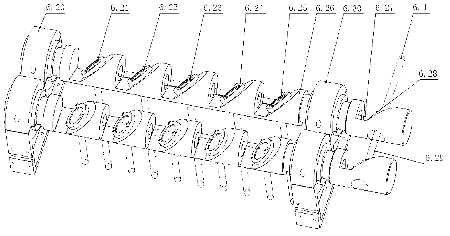 Multi-irradiation laser quenching method and device