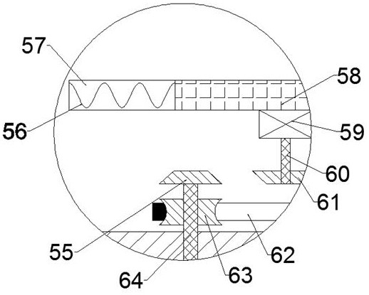 An automatic flood discharge device for a river gate