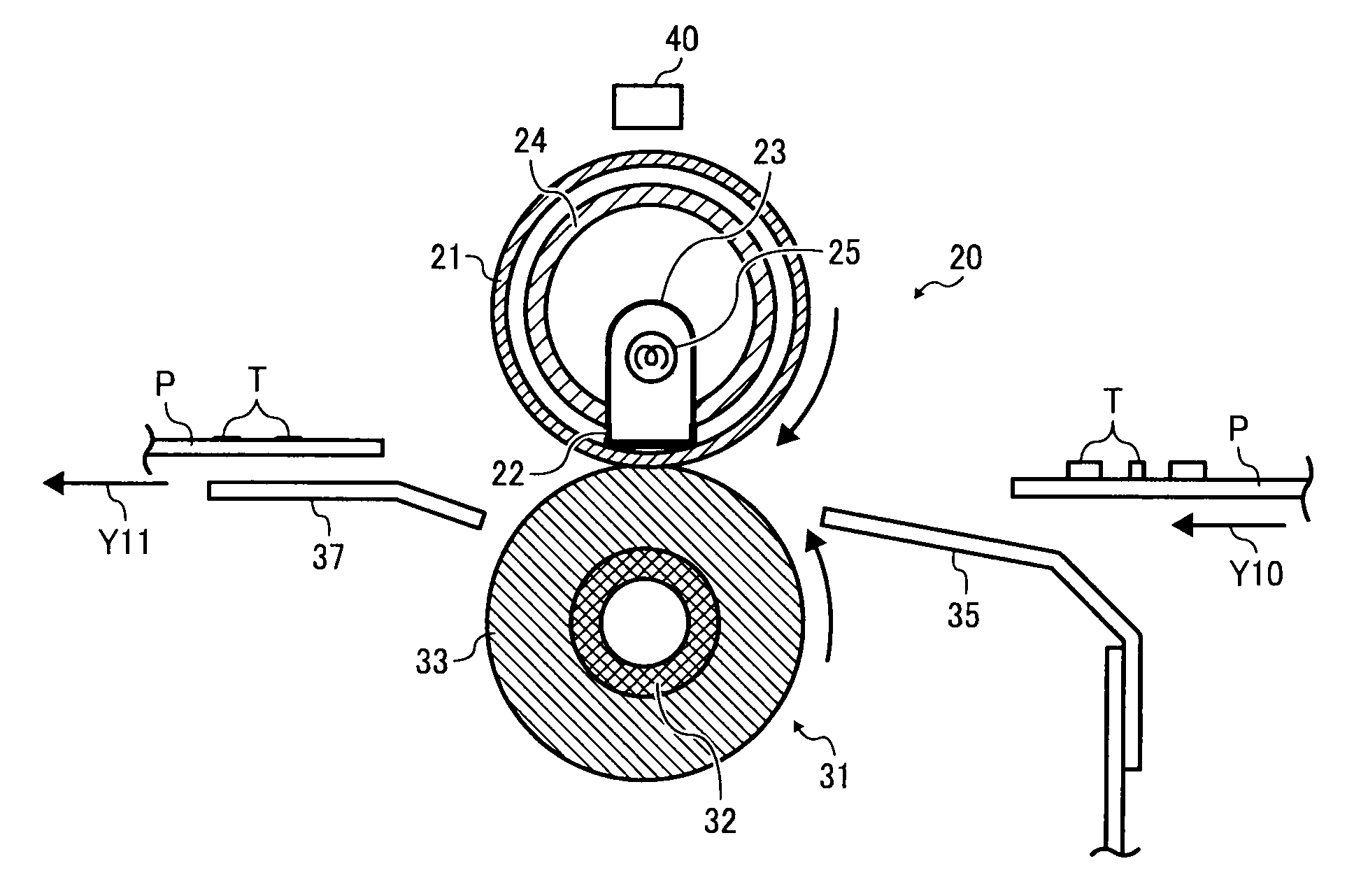 Fixing device, image forming apparatus, and fixing method