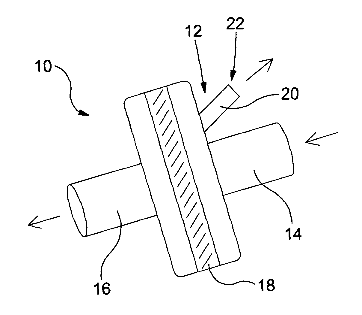 Gas flow indicator