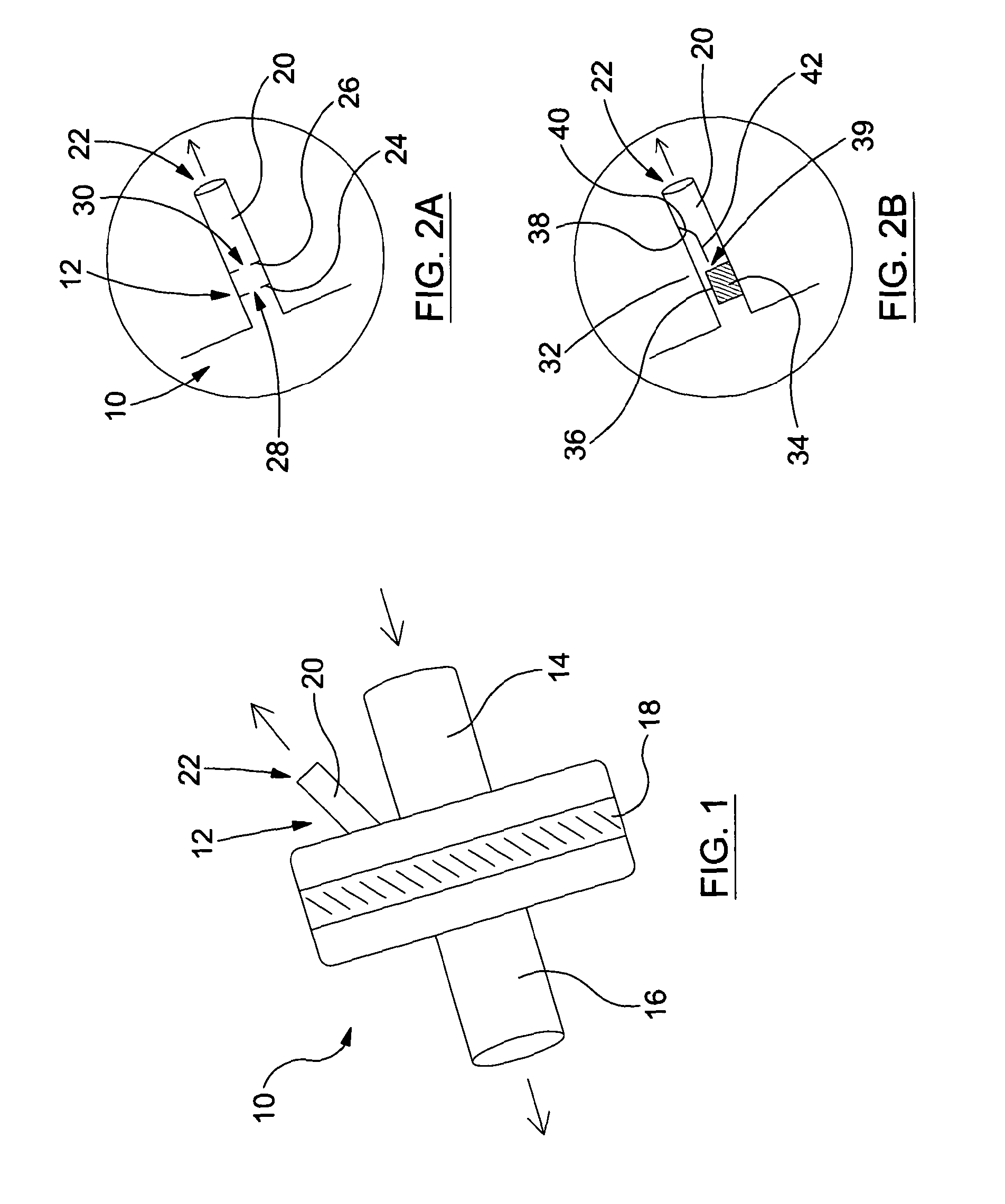 Gas flow indicator