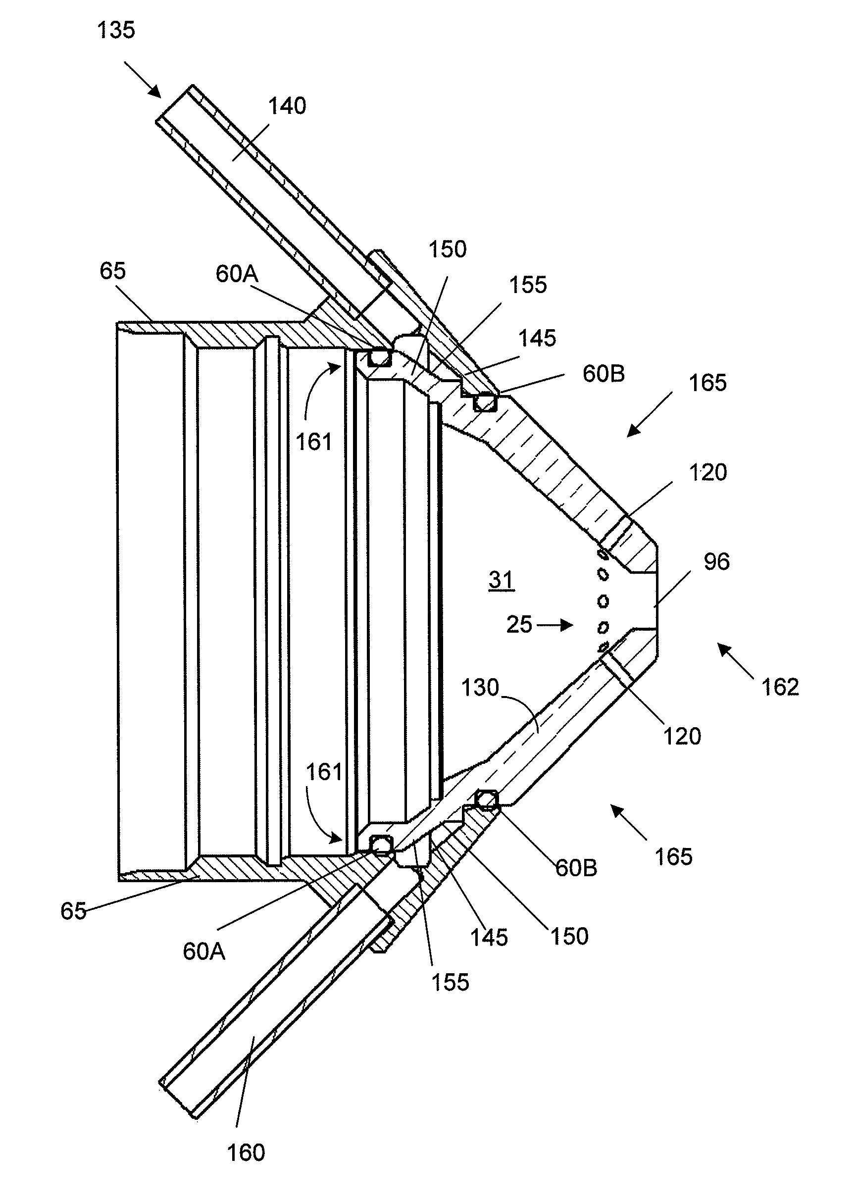 Liquid cooled shield for improved piercing performance