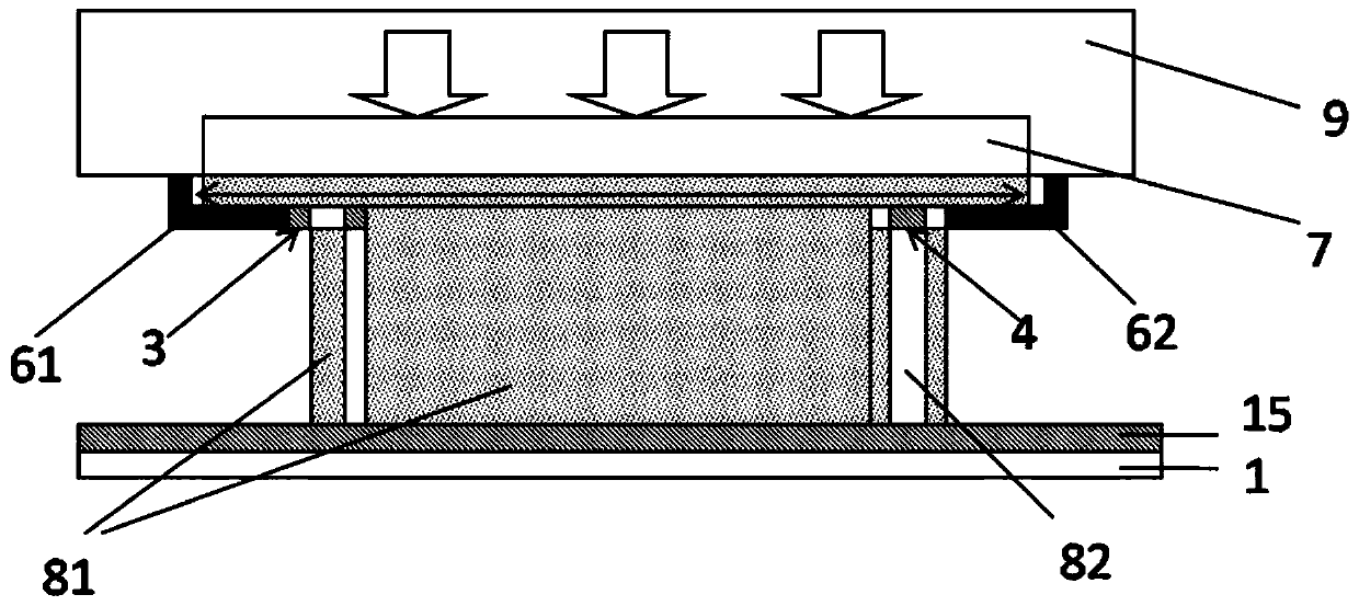 A kind of device and method for preparing polysilicon film