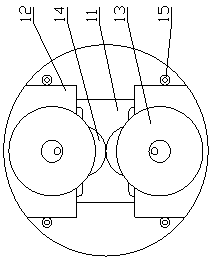 Book perfect binding device with good gluing effect