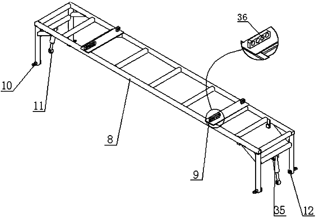 Heliostat hoisting device