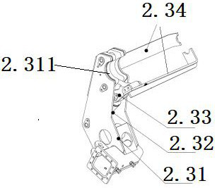 While-drilling follow-up pipe shed construction device and construction method