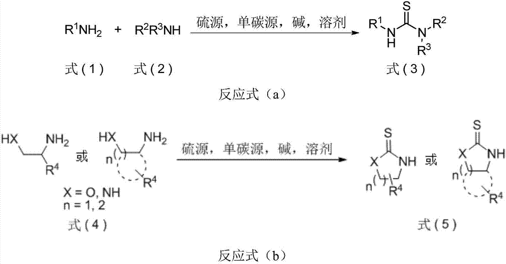 Thiourea and oxazolidine thione compounds and synthesizing method and application thereof