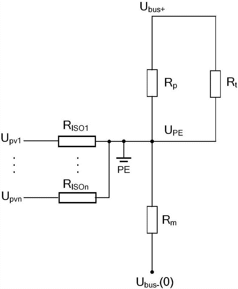 Insulation resistance detection circuit and detection method of photovoltaic inverter, and photovoltaic inverter