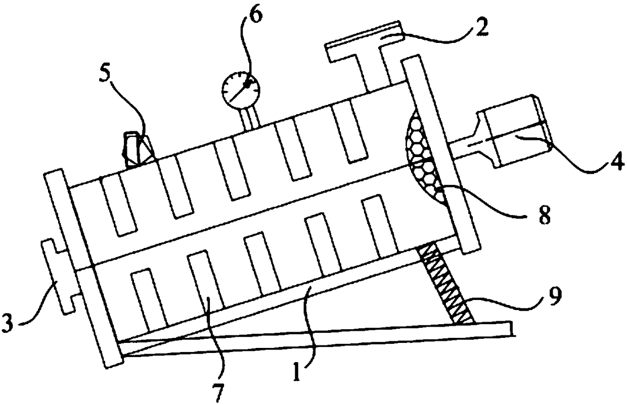 Microwave-assisted vacuum horizontal biochar carbonization equipment