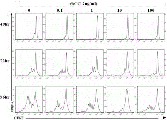 Application of human cytokine ccdc134 in autoimmune diseases