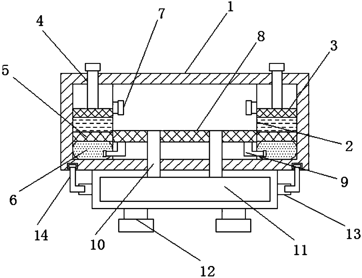 Fire-preventive ashtray with function of reducing second-hand smoke