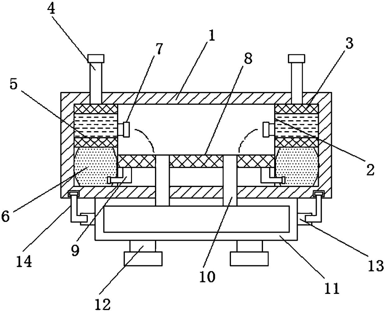 Fire-preventive ashtray with function of reducing second-hand smoke